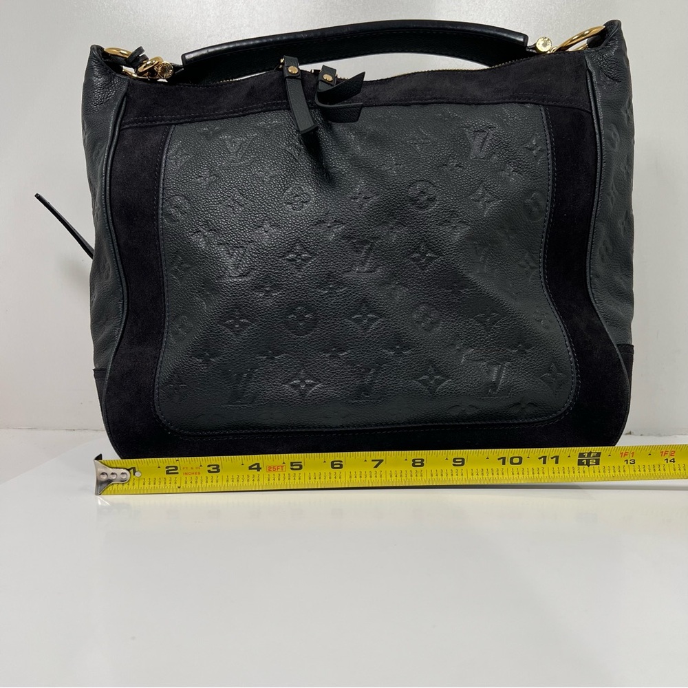 Louis Vuitton Audacieuse Hobo PM Brown Leather Suede Monogram Empreinte - Picture 7 of 10